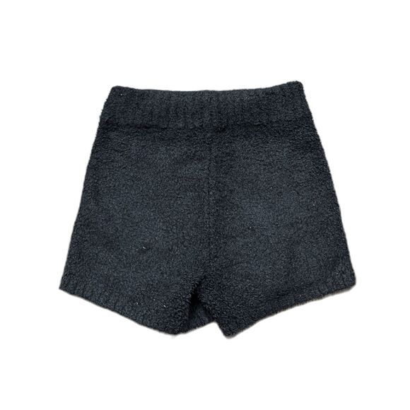 SKIMS Black Soft Teddy Lounge Shorts Women's Size Small/Medium - Picture 6 of 8